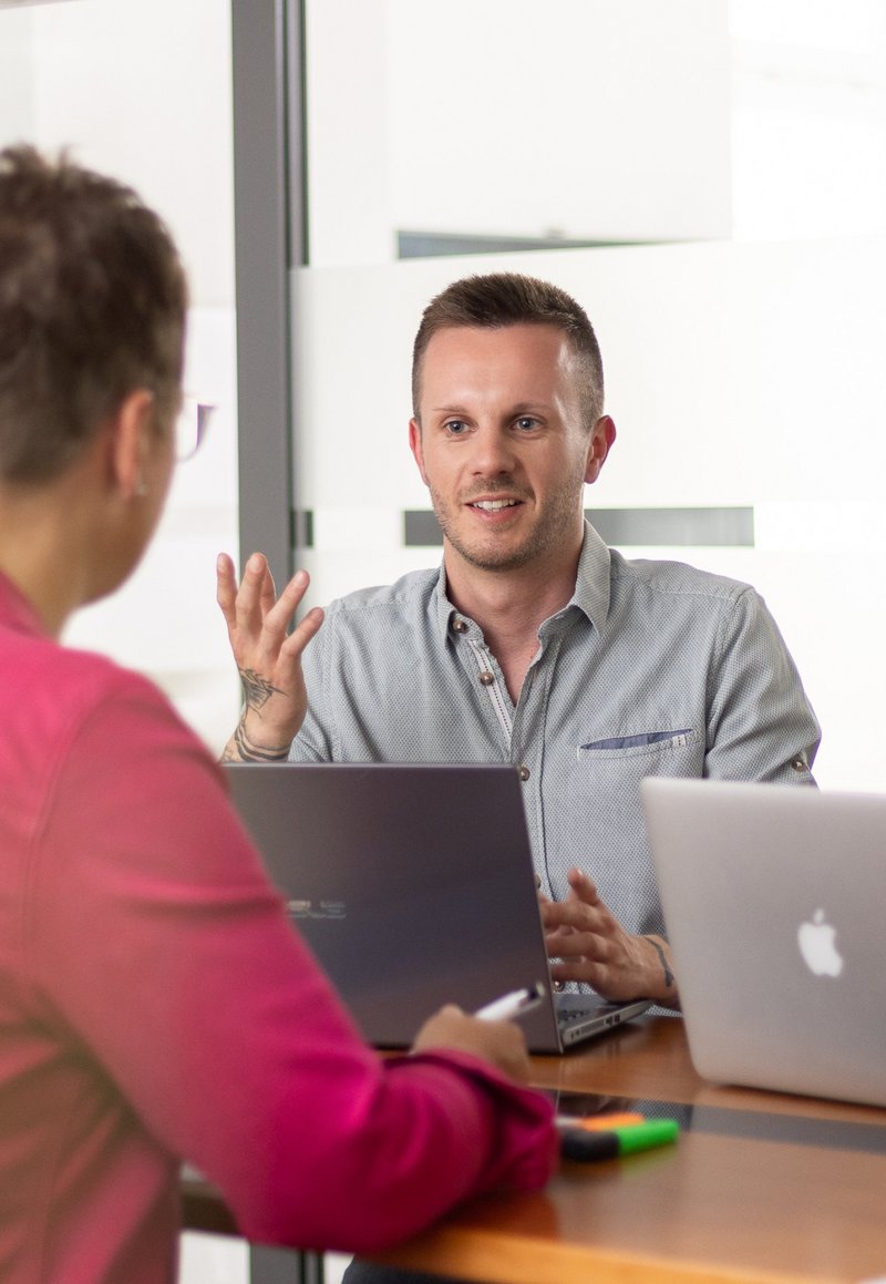 Gerrit Gefeke im Meeting